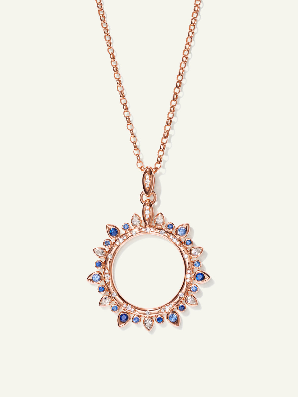 GYPSY Large Sun Anhänger in 'Ocean'