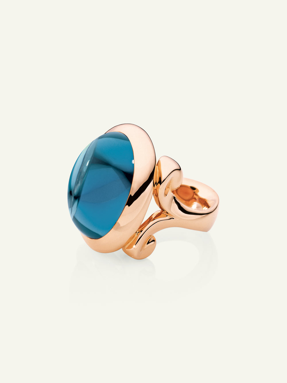 HIPPIE GLAM Large Ring London Topas