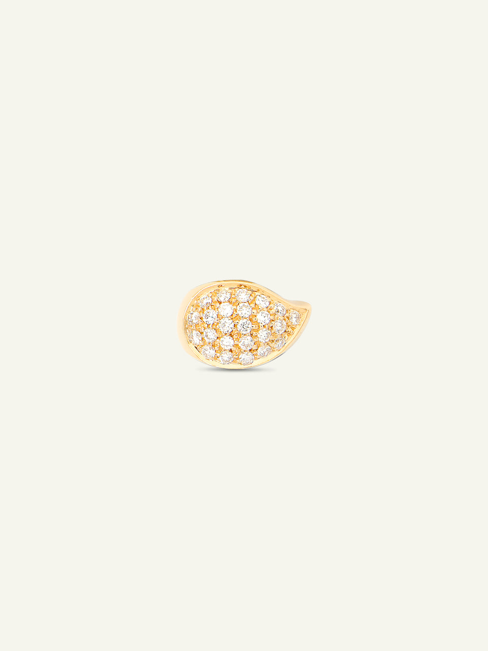SIGNATURE Drop Clasp Diamond Pavé with Diamond Pavé