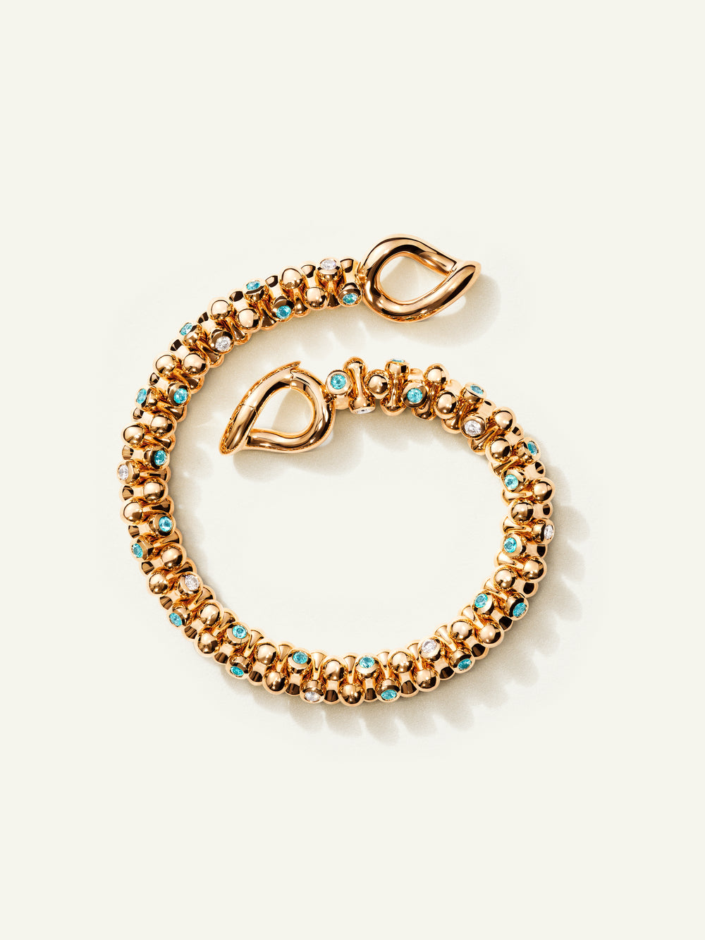 ALWAYS DIAMONDS Alternating Bracelet Paraiba Tourmaline