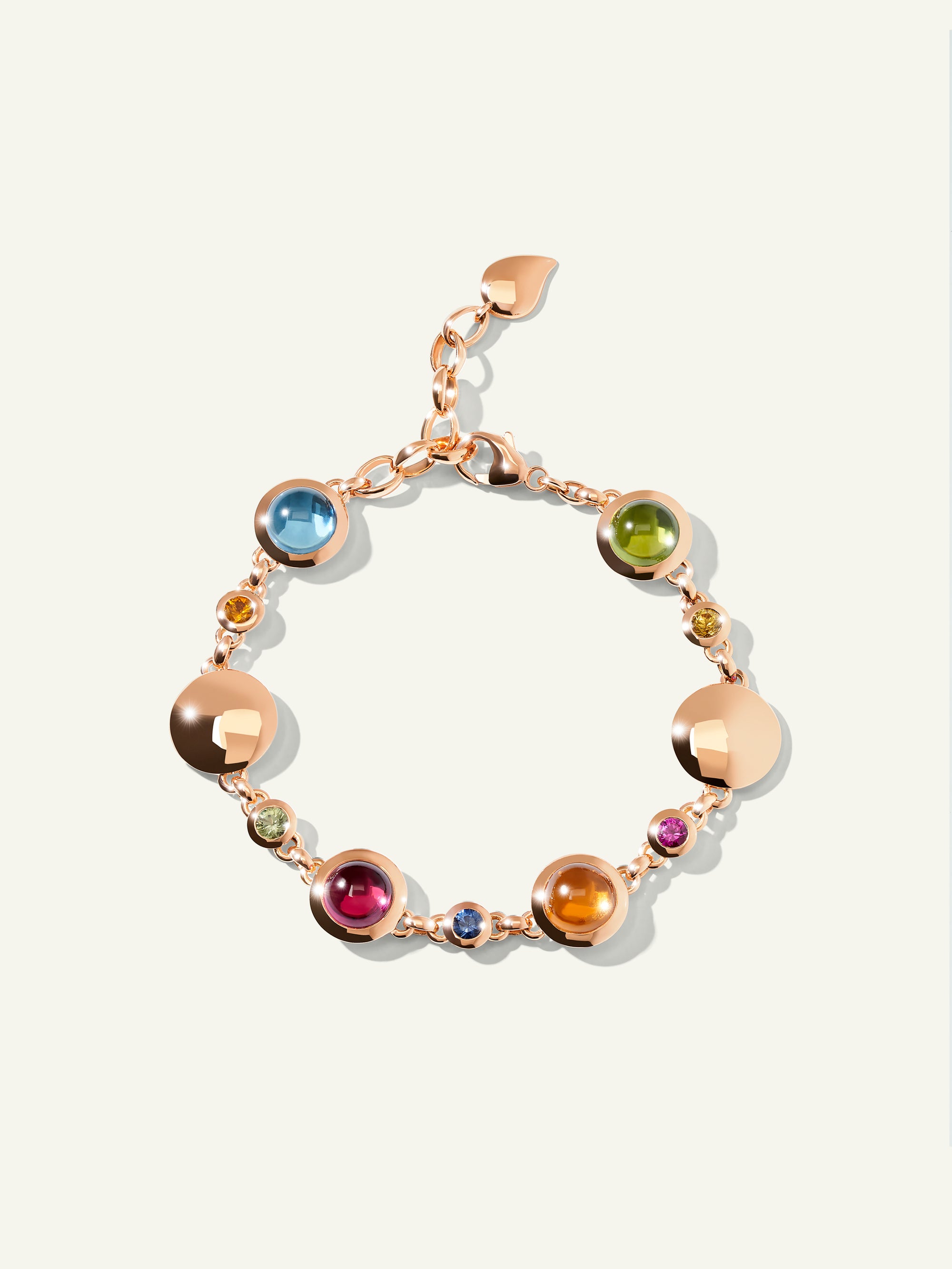 B-BOU-Can-Sa-rg | BOUTON Bracelet in 'Candy' with Sapphire