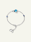 B-BOU-c-Oce-sm-wg | BOUTON Mini Chain Bracelet, Small/Medium in 'Ocean'