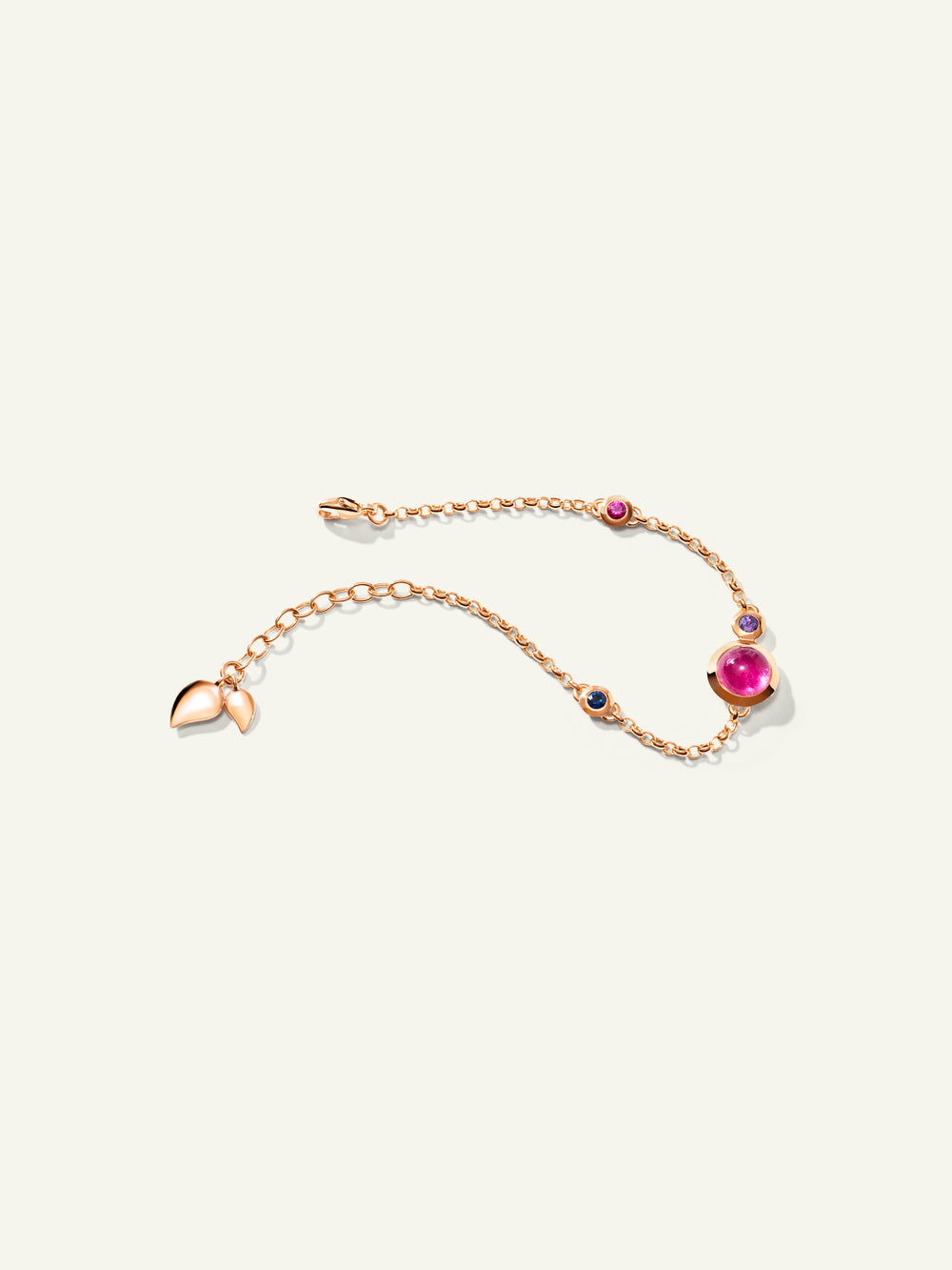 Bracelet BOUTON Mini Chain 'Wildberry' - small/medium 'Wildberry'