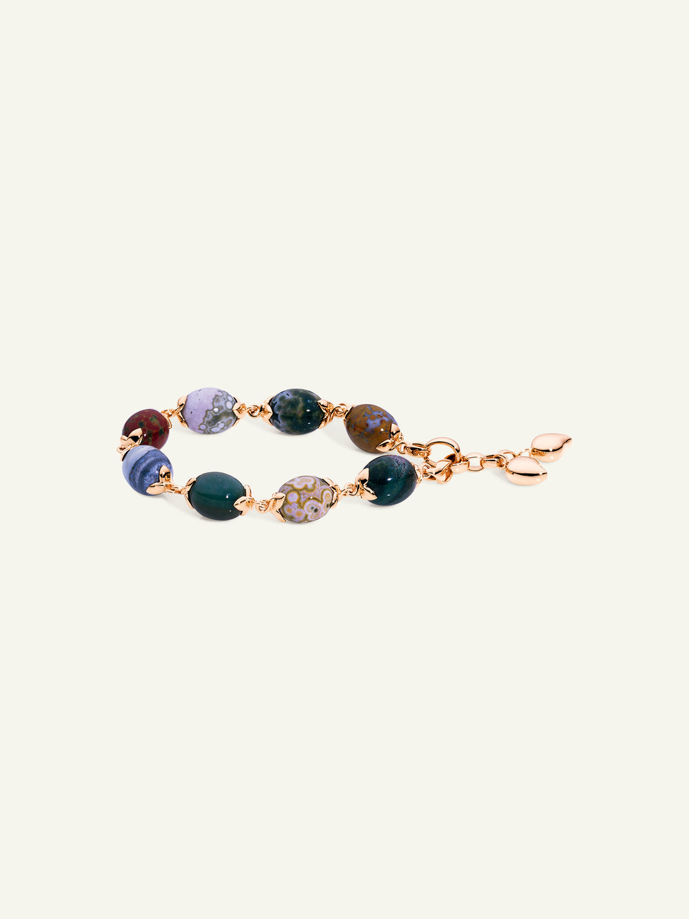 COCONUT Small Link Version Armband Ocean Jasper