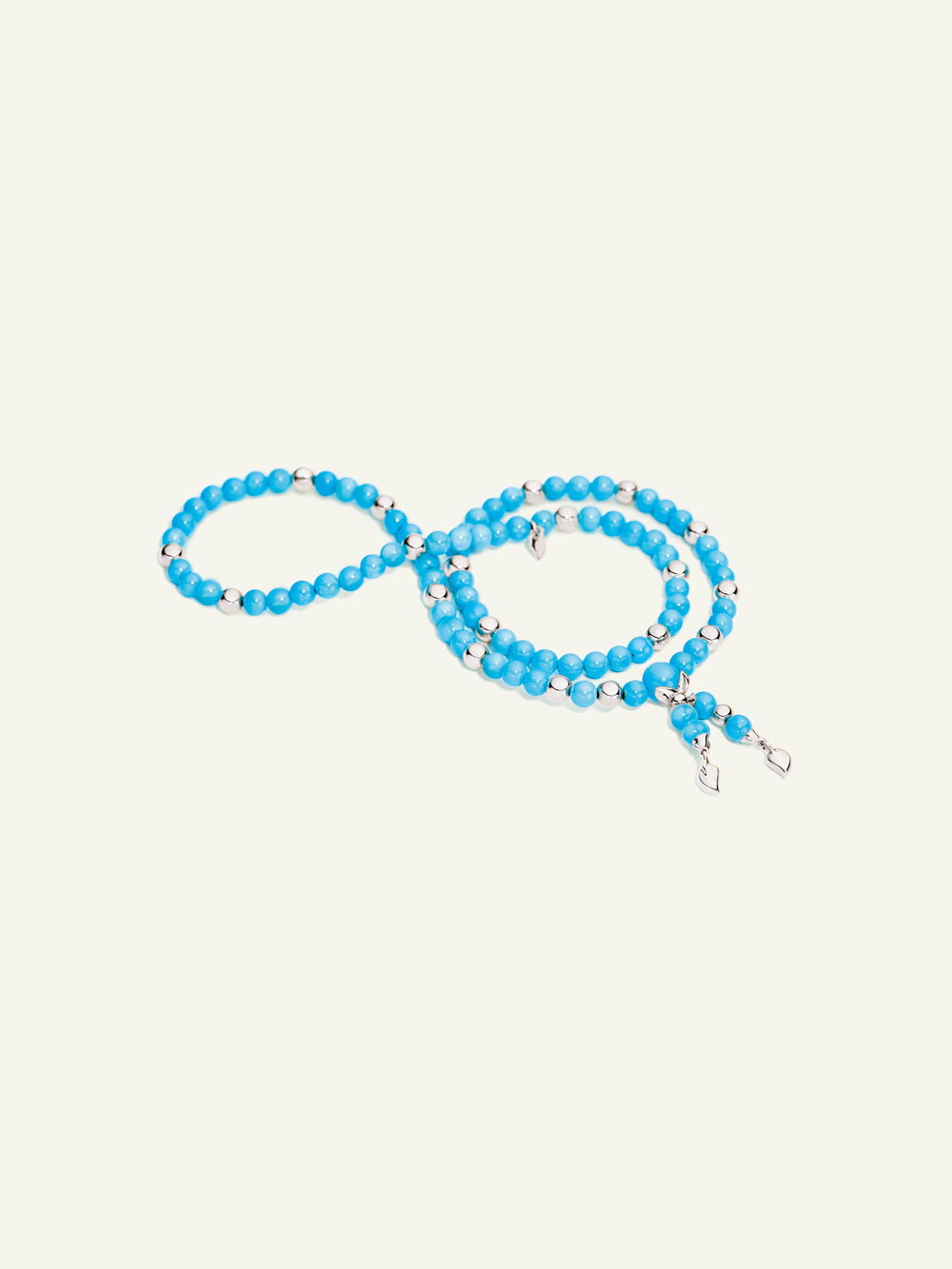 INDIA Medium Armband mit Türkis