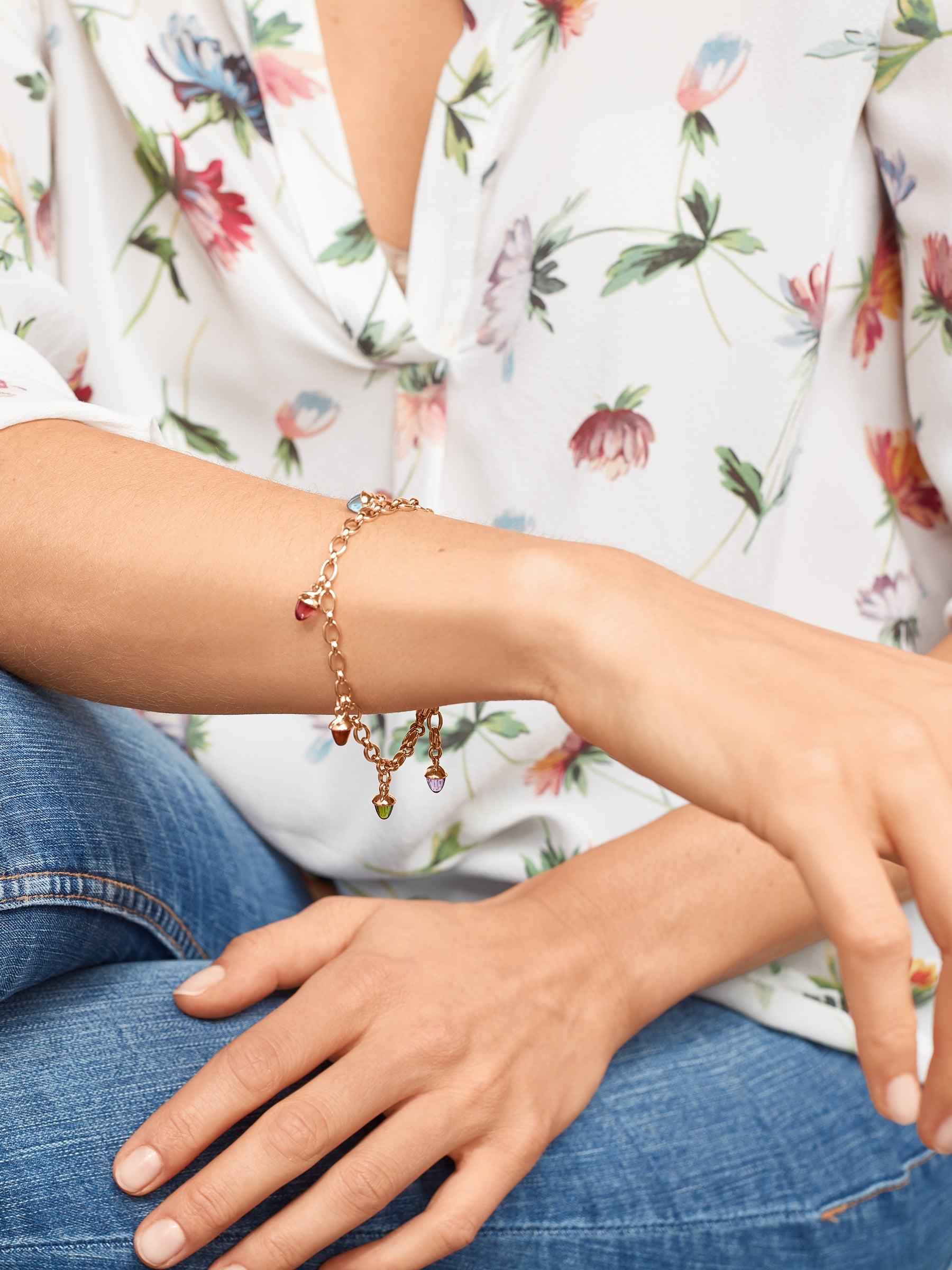MIKADO Charm Armband in 'Candy'