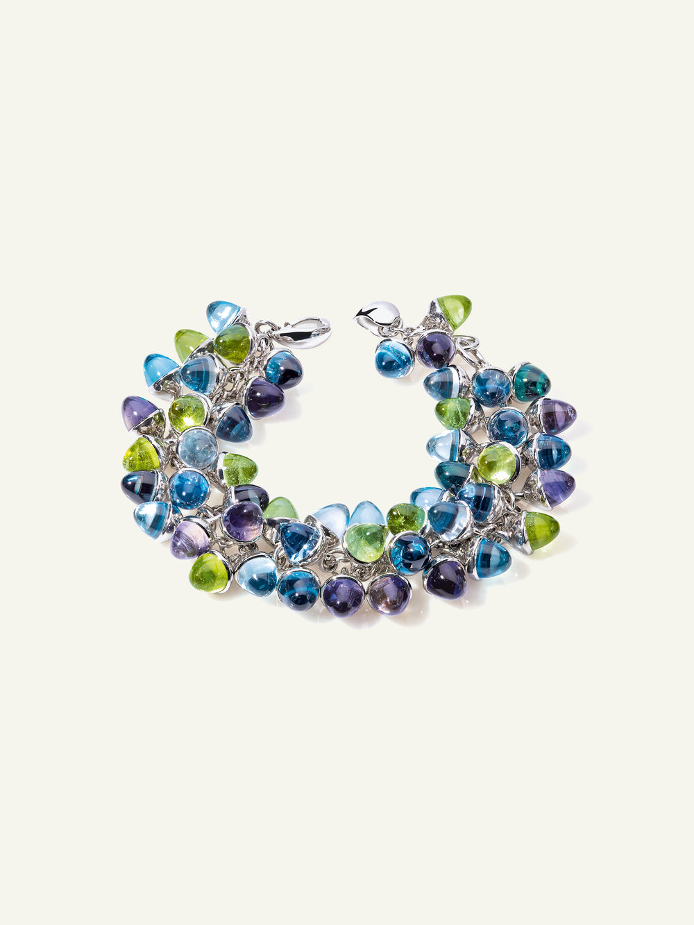 B-MFL-Car-wg | MIKADO Flamenco Bracelet in 'Caribbean'