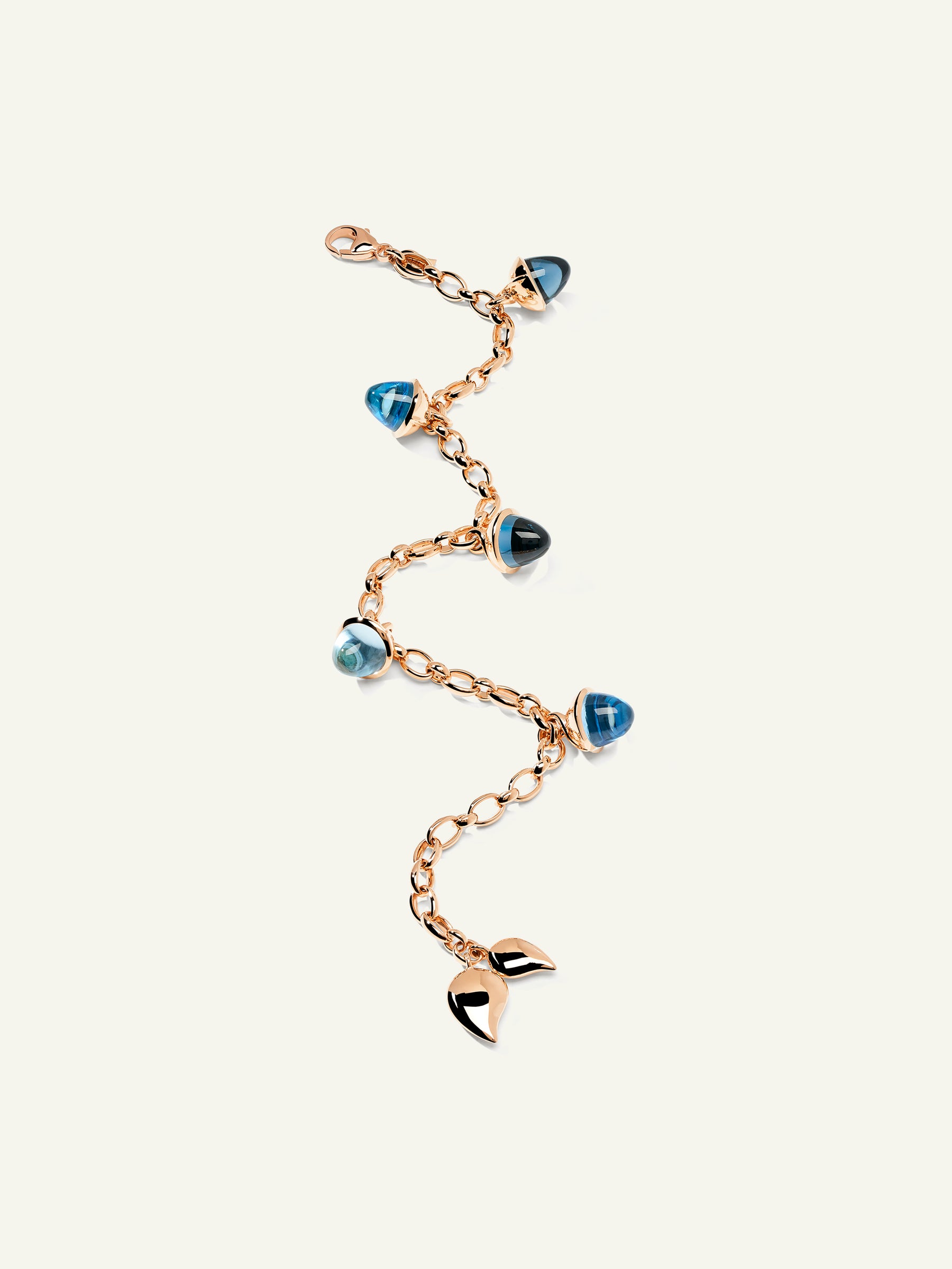 MIKADO Flamenco Charm Bracelet in 'Sky'