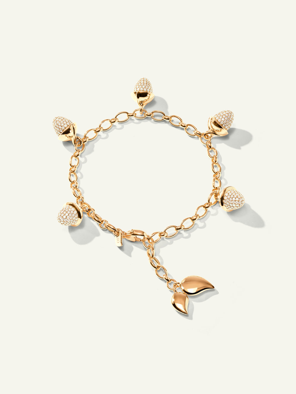 Bracelet MIKADO Flamenco Charm Diamond Pavé Diamant Pavé