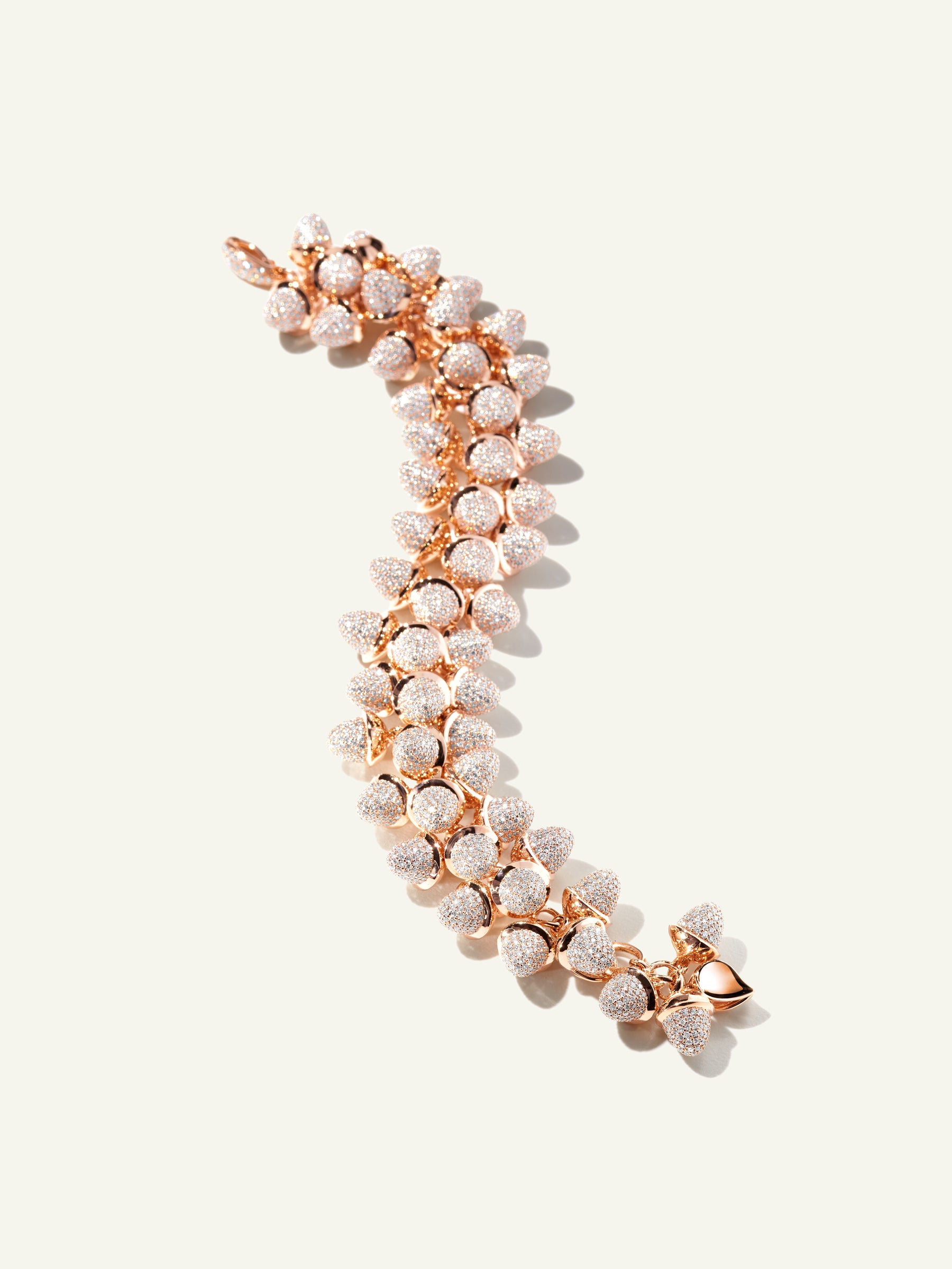 MIKADO Flamenco Armband mit Diamond Pavé