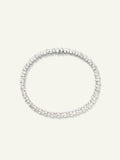 SIGNATURE Tennisarmband mit tropfenförmigen Diamanten