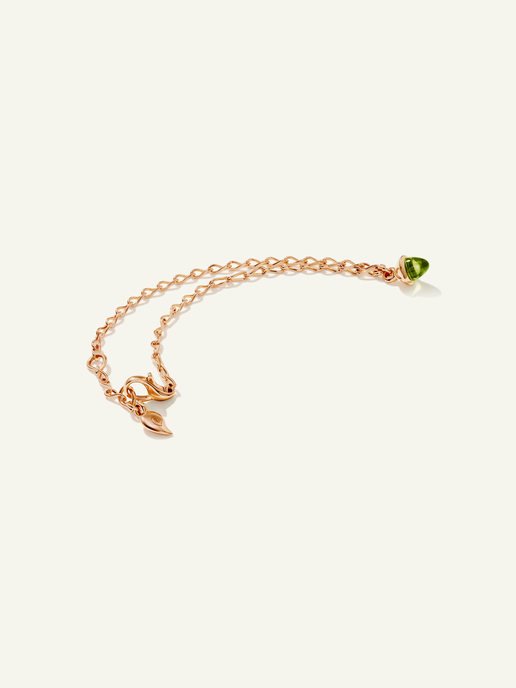 B-mMC-c-Per-rg | Bracelet MiniMIKADO with Peridot