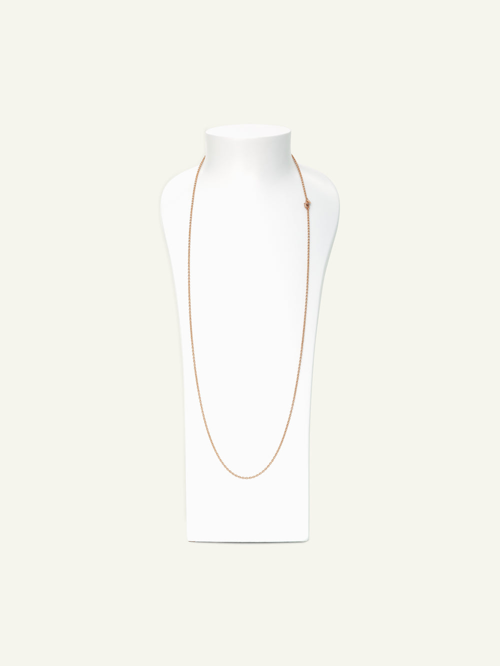 Chain BELCHER, 2,0 mm, 90 cm 18K Roségold