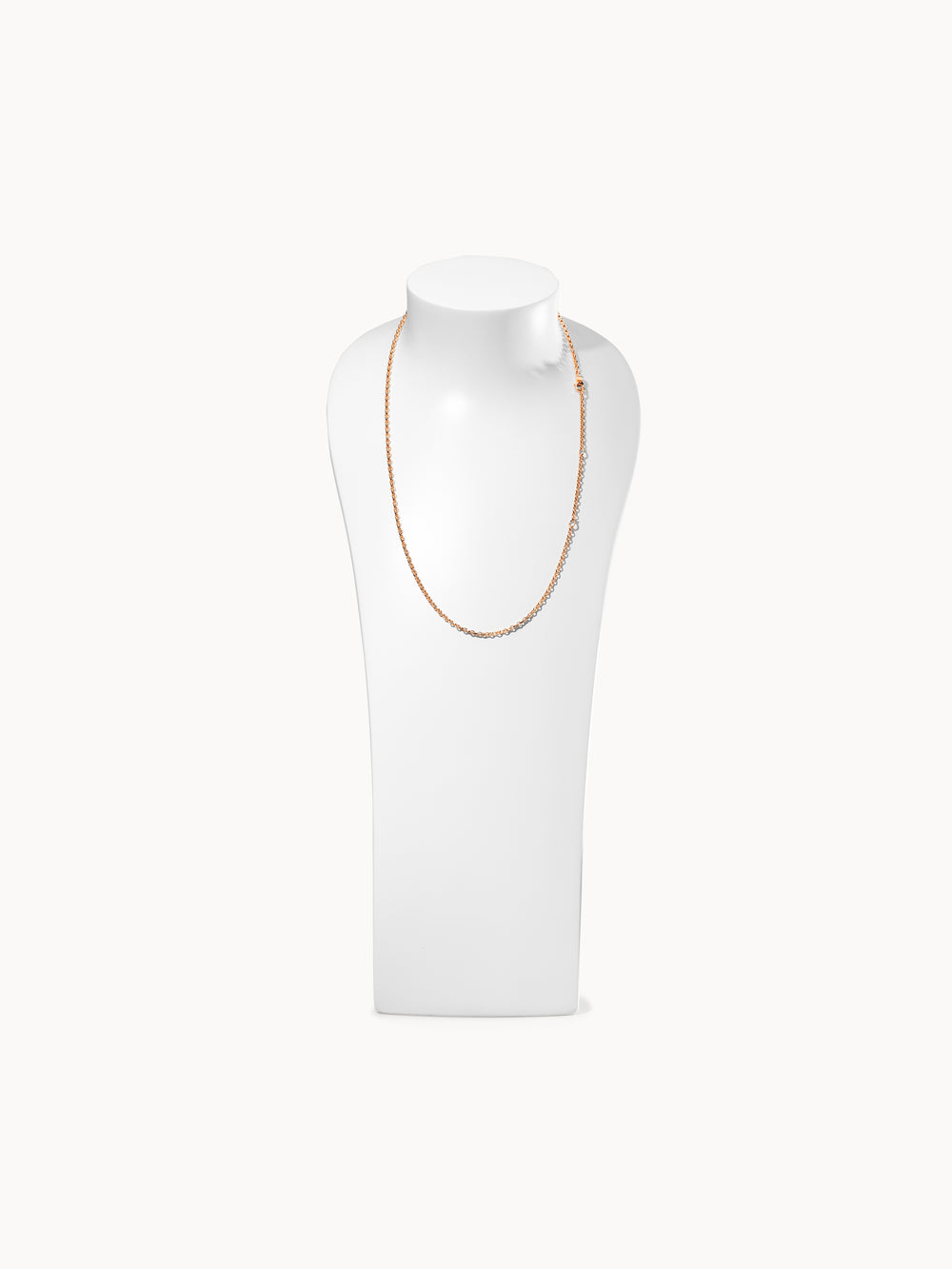 Chain BELCHER, 2,8 mm, 60 cm 18K Roségold