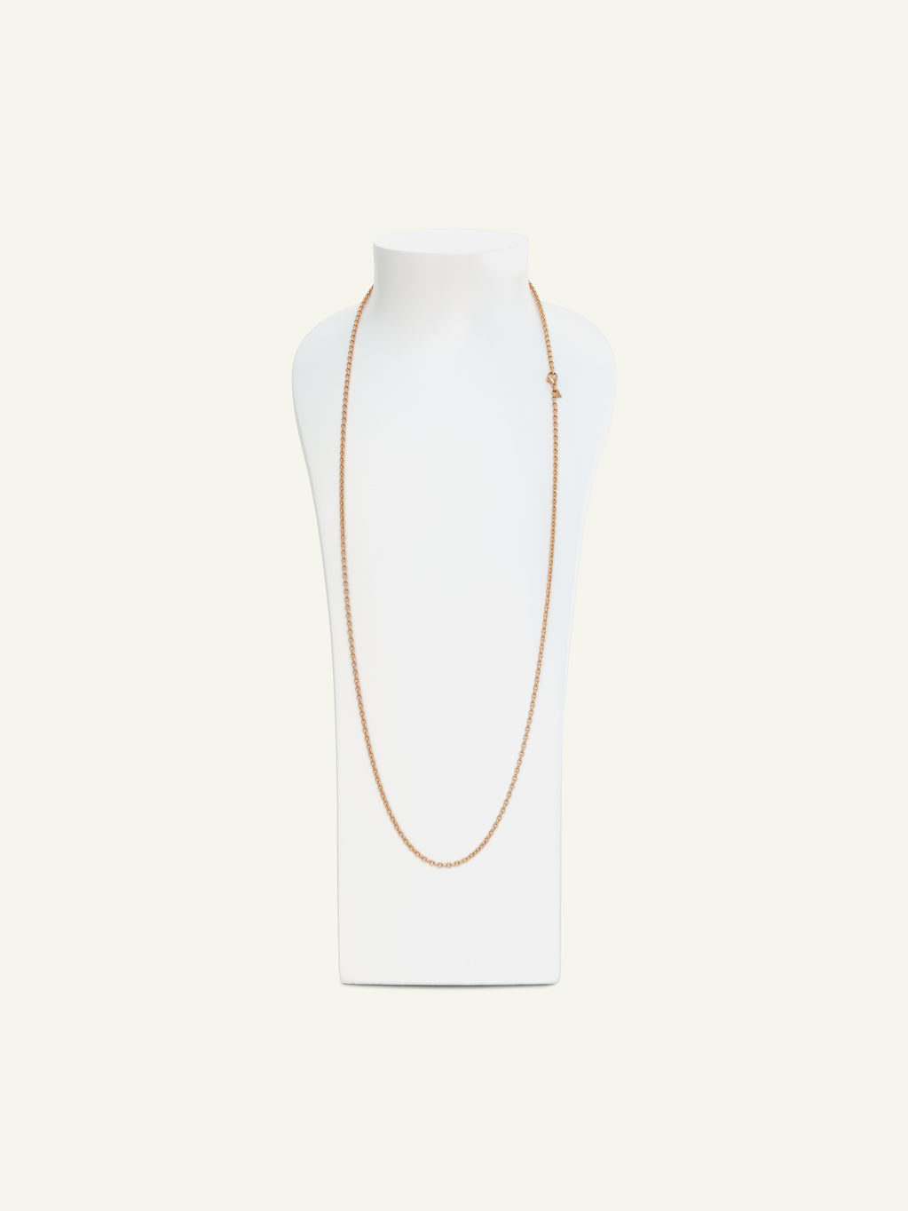 Chain BELCHER, 2,8 mm, 90 cm 18K rose gold