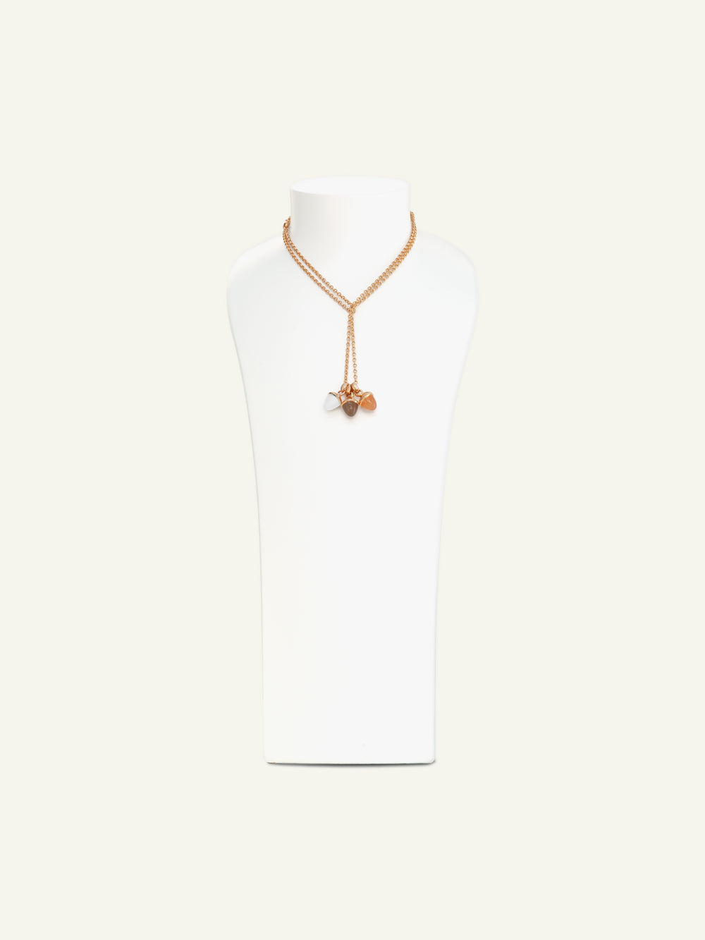Chain BELCHER, 2,8 mm, 90 cm 18K Roségold