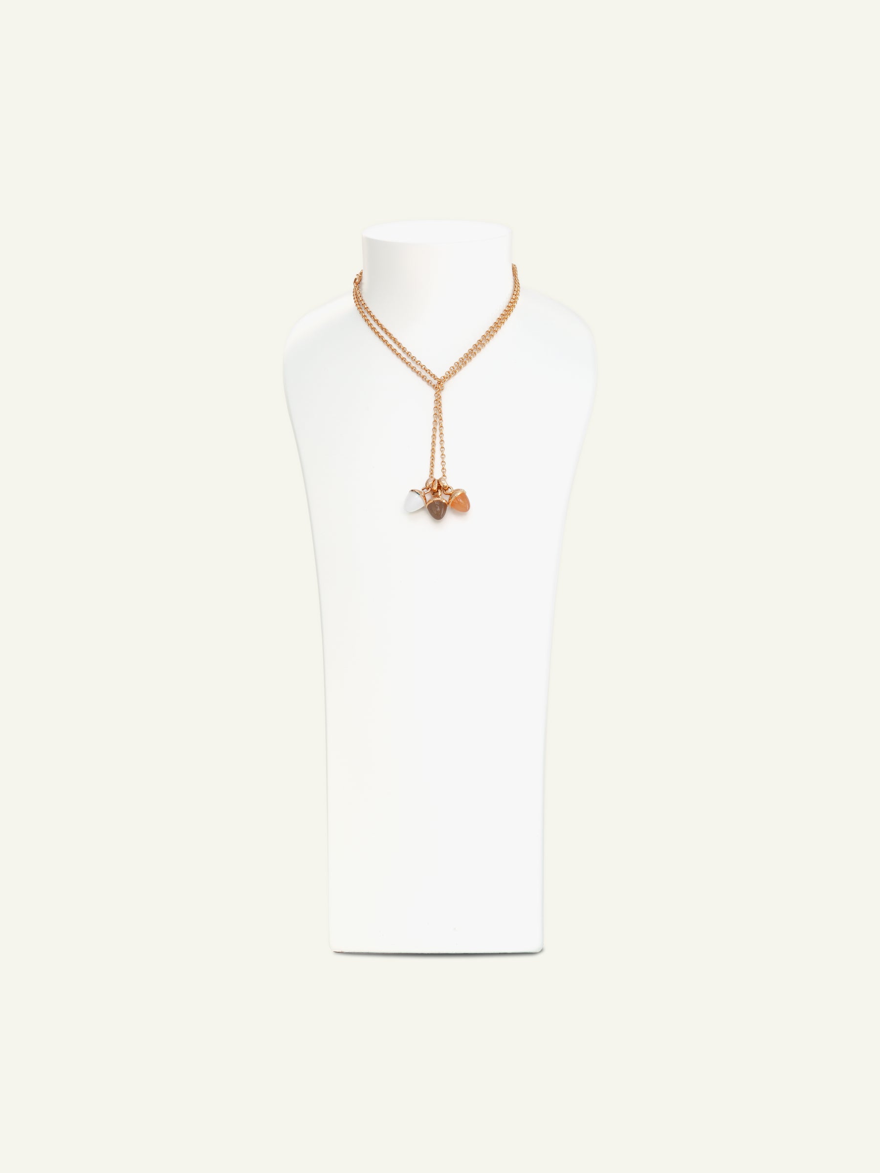 Chain BELCHER, 2,8 mm, 90 cm 18K rose gold