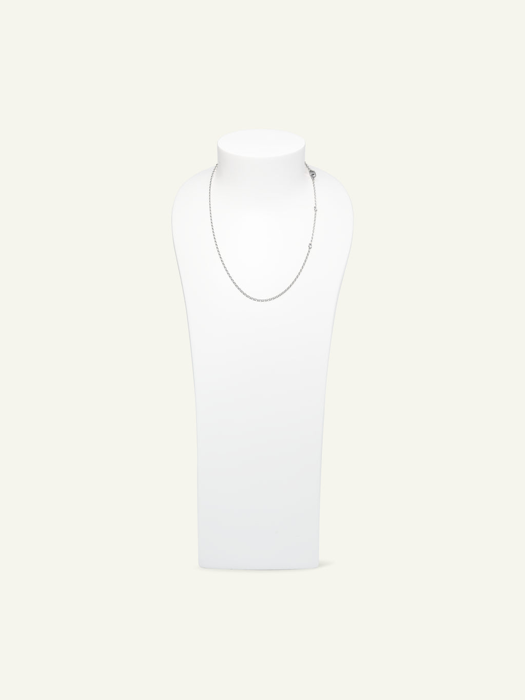CHAIN Eight 2 mm, 51 cm 18K Weißgold