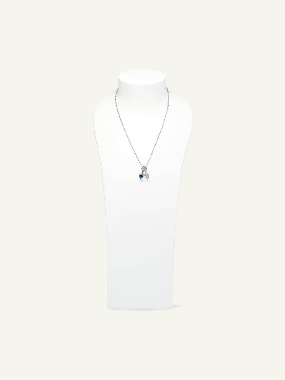 CHAIN Eight 2 mm, 51 cm 18K Weißgold