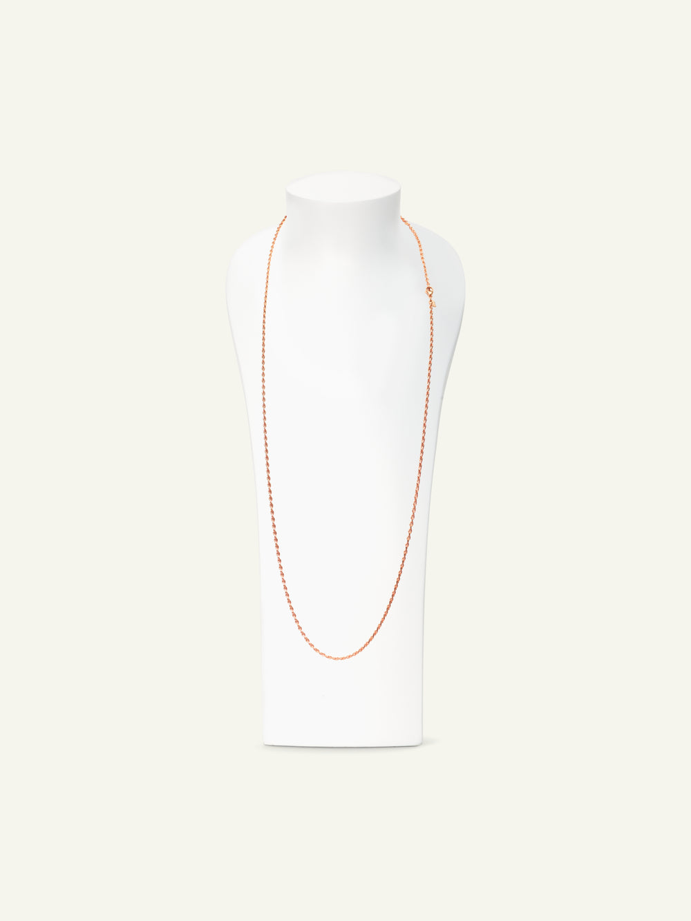 Chain EIGHT, 2,8 mm, 90 cm 18K Roségold
