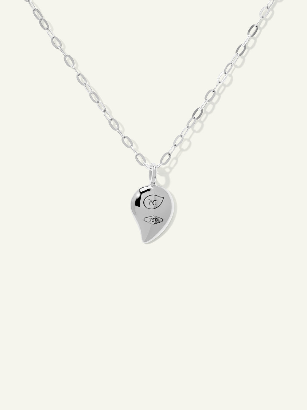 Chain SPARKLE Drop Diamond Pavé, 1,0 mm, 45 cm mit Diamant Pavé
