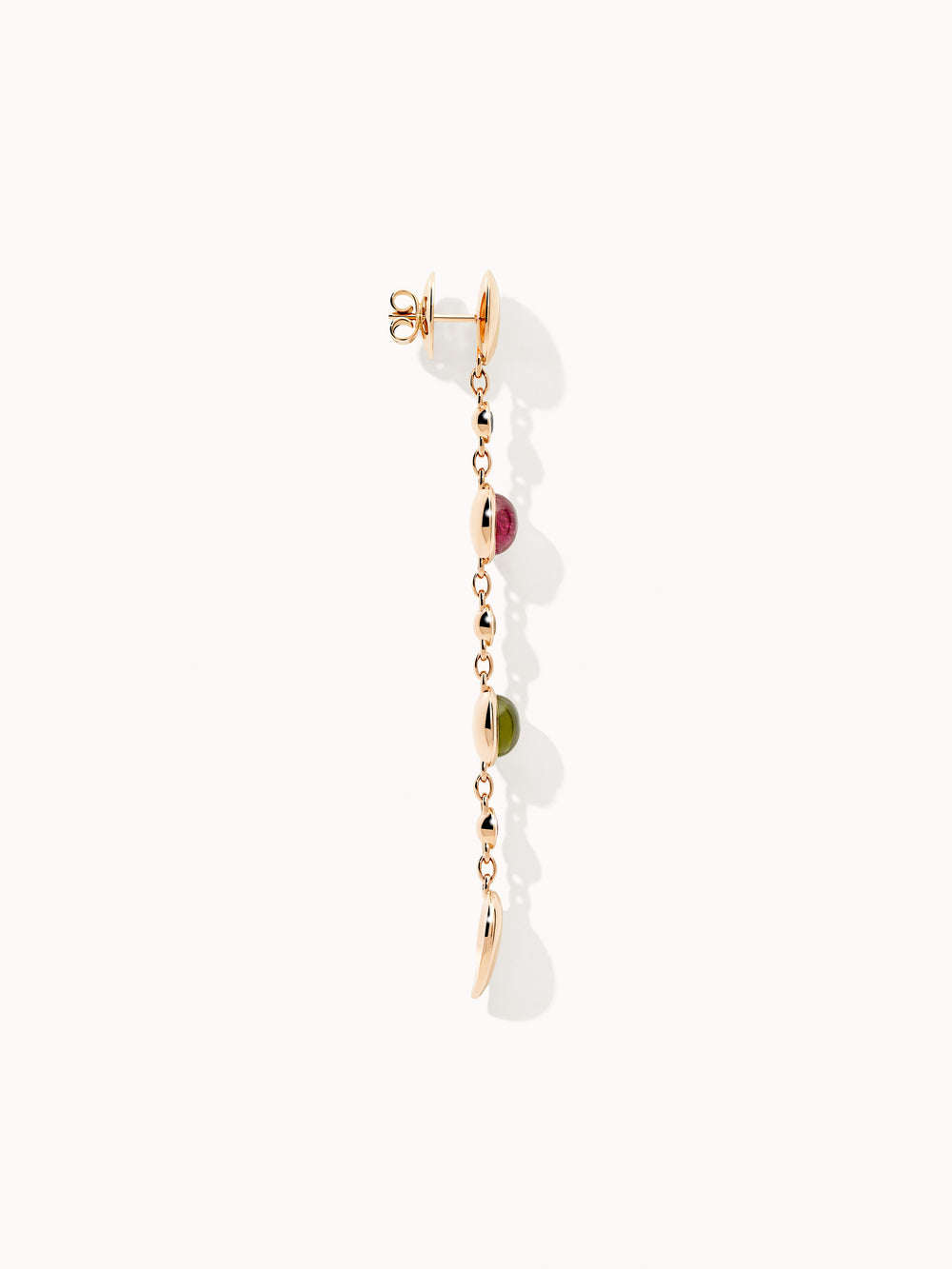 E-BOU-3-Can-Sa-rg | BOUTON Long Earrings in 'Candy' with Sapphire