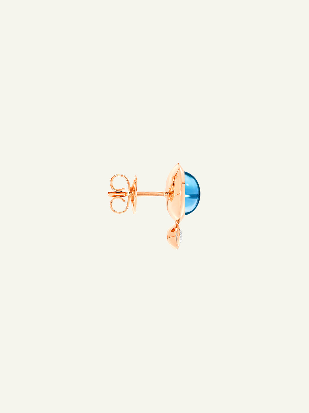 Earrings BOUTON Swiss Topaz / Classic Swiss Topas