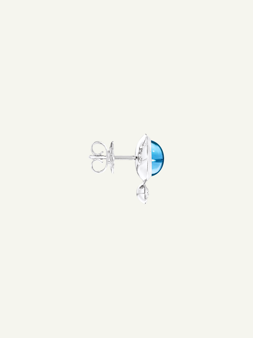 Earrings BOUTON Swiss Topaz / Classic Swiss Topas