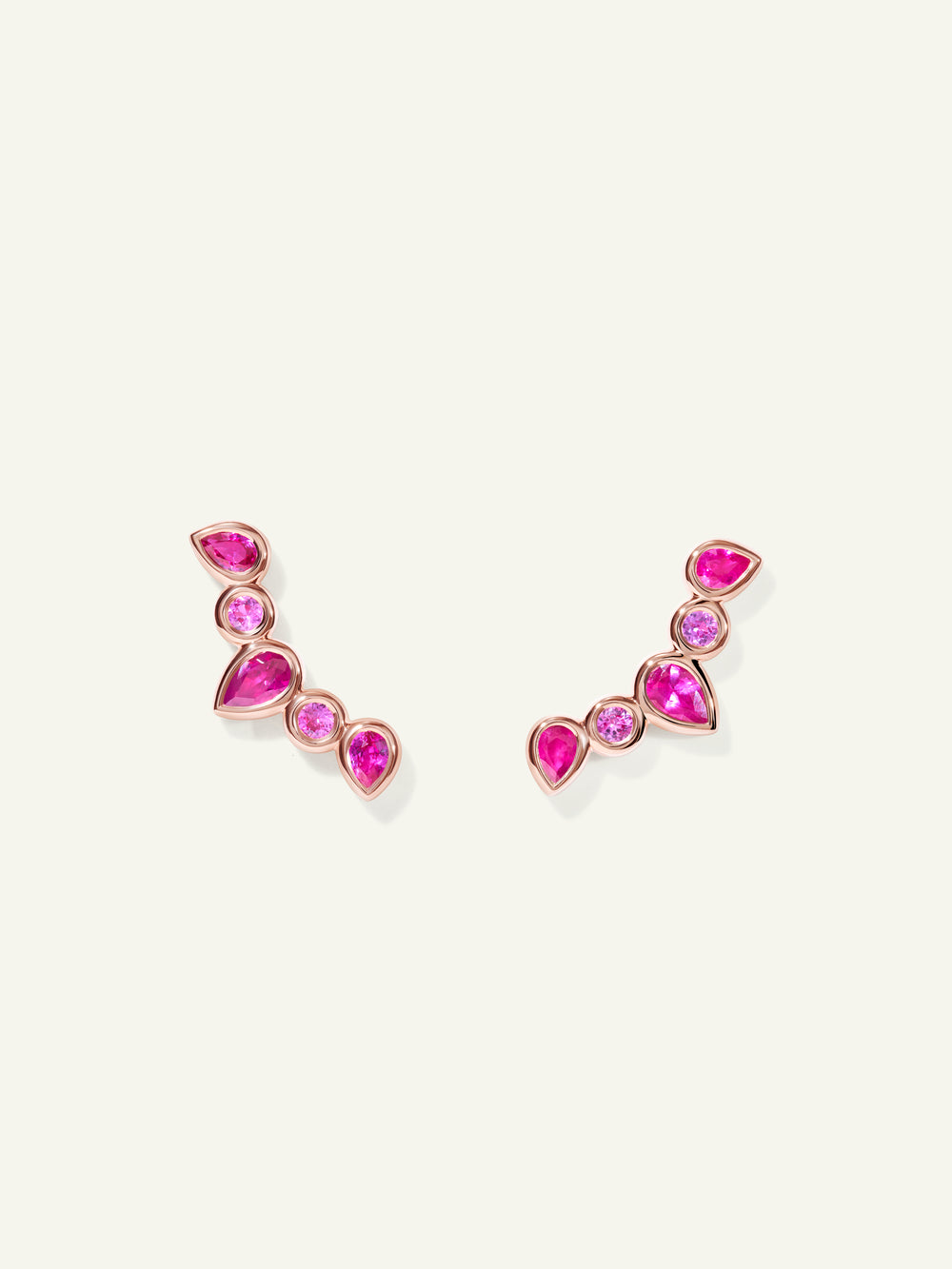 GYPSY Crawler Earrings in 'Blush'
