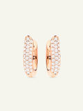 SIGNATURE Earrings Hoop Diamond Pavé
