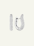 SIGNATURE Earrings Hoop Diamond Pavé