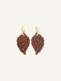INDIA Ohrringe mit Snakewood