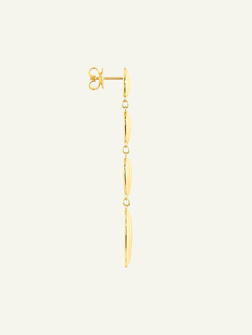 Earrings SIGNATURE Wave - 4 drop elements 18K Gelbgold