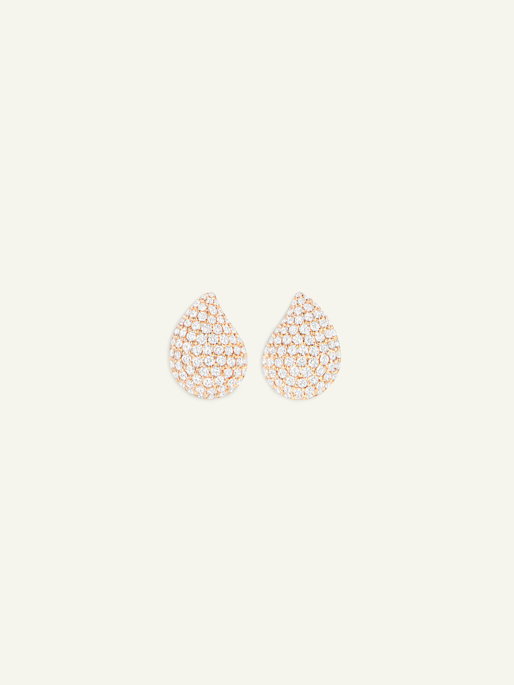 Earrings SIGNATURE Stud small Diamond Pavé with Diamond Pavé