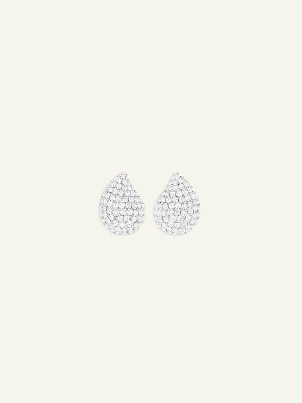 Earrings SIGNATURE Stud small Diamond Pavé mit Diamant Pavé