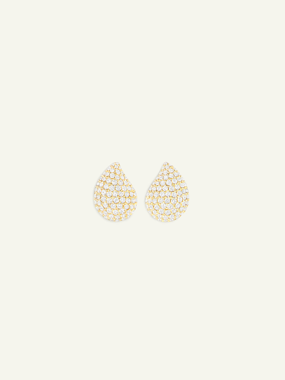 Earrings SIGNATURE Stud small Diamond Pavé mit Diamant Pavé