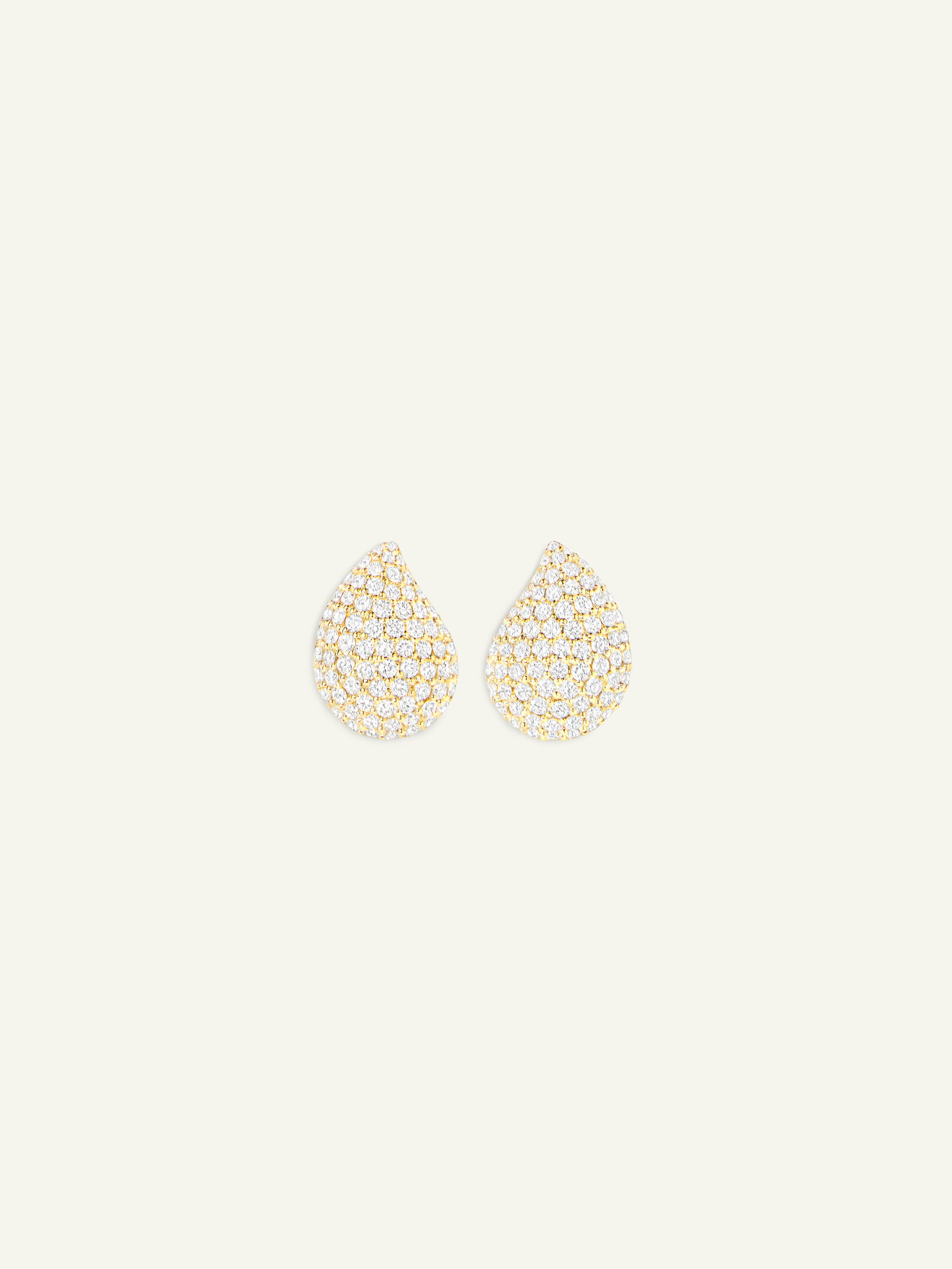 Earrings SIGNATURE Stud small Diamond Pavé mit Diamant Pavé