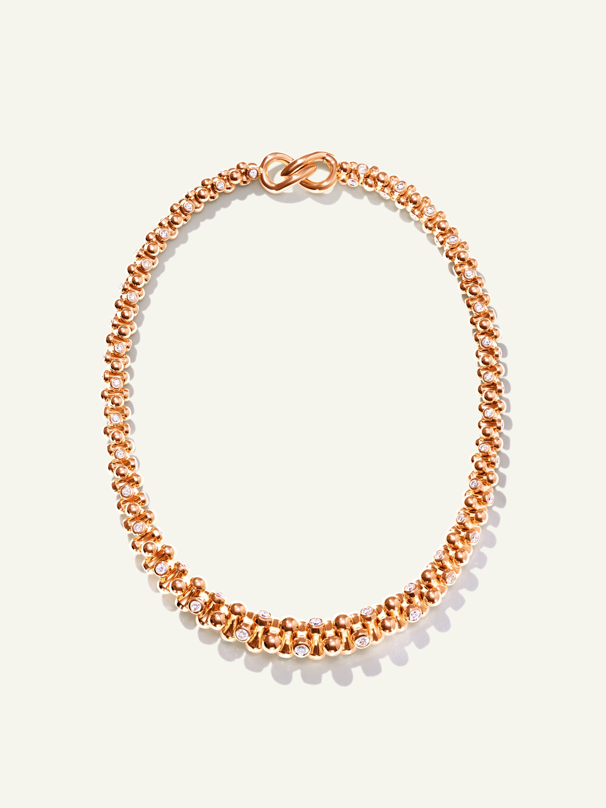 ALWAYS DIAMONDS Alternating Graduated Halskette in 'Classic'