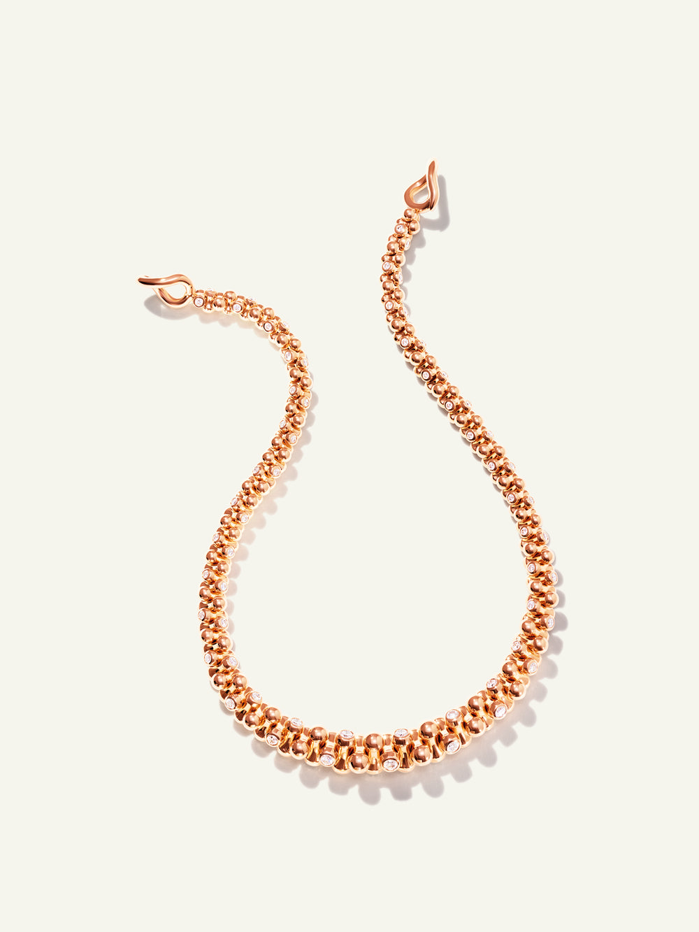 ALWAYS DIAMONDS Alternating Graduated Halskette in 'Classic'