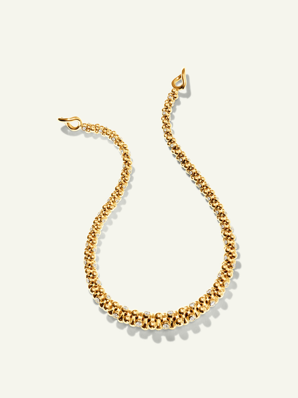 ALWAYS DIAMONDS Alternating Graduated Halskette in 'Classic'