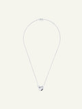 N-Sig-2Dr-MoGr-pwg | Necklace SIGNATURE 2 Drops Moonstone grey / Diamond Pavé
