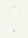 Necklace SIGNATURE 2 Drops Swiss Topaz / Diamant Pavé