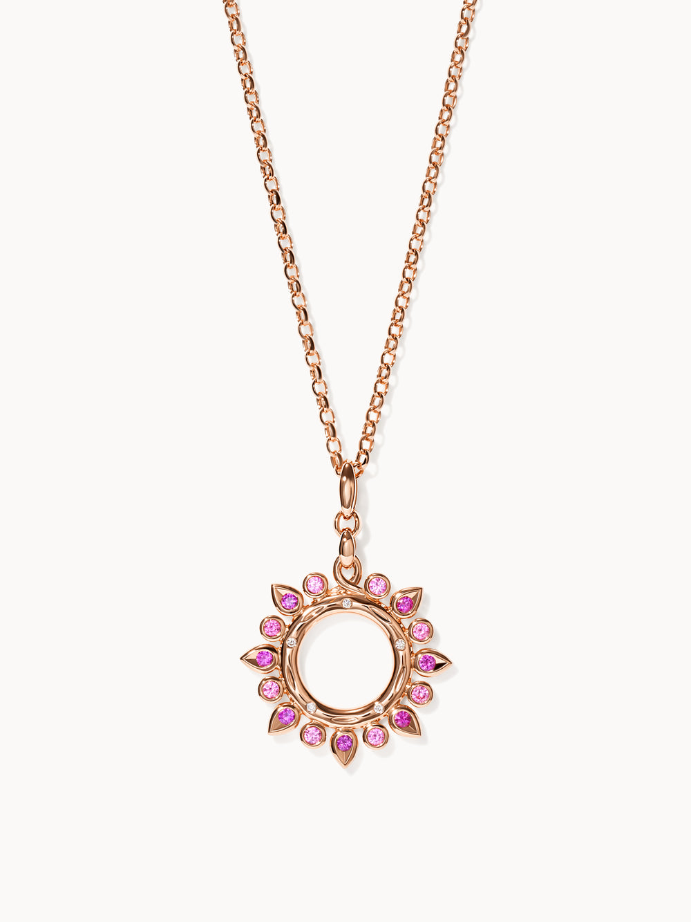 GYPSY Small Sun Anhänger in 'Blush'
