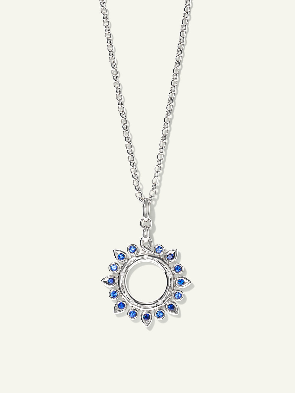 GYPSY Small Sun Anhänger in 'Ocean'