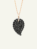 P-IND-m-Bla-rg | Pendant INDIA medium Black Onyx