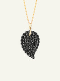 Pendant INDIA medium Black Onyx