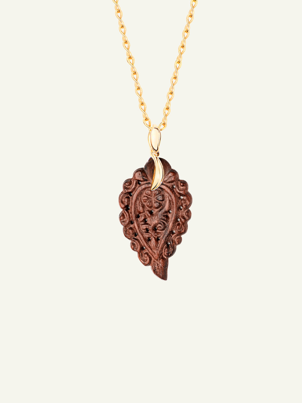 INDIA Small Anhänger mit Snakewood