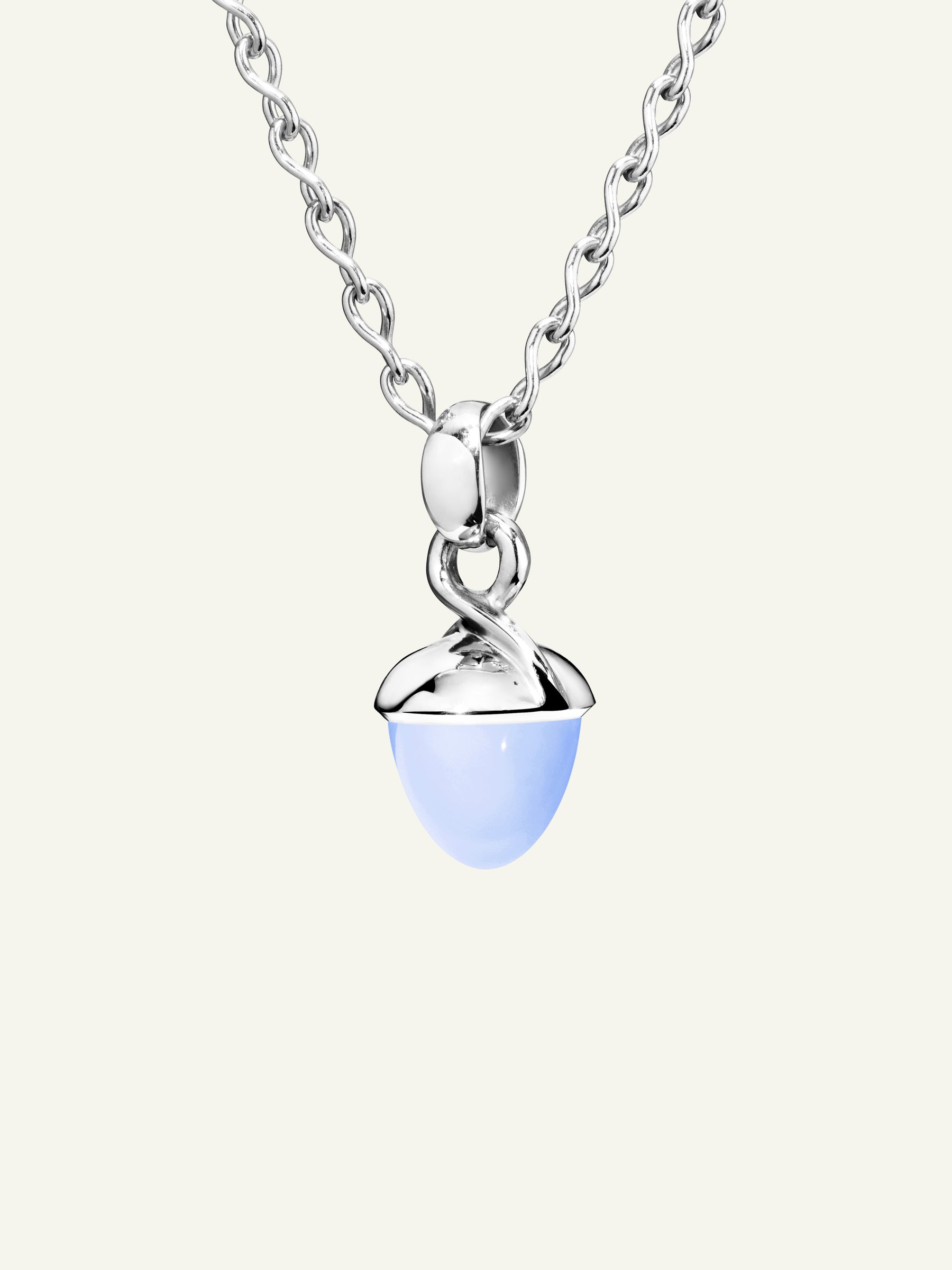 Pendant MIKADO Bouquet Chalcedony blue