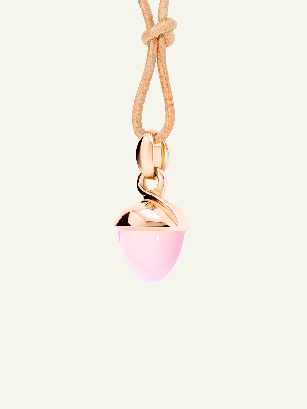 P-MB-ChPi-rg | MIKADO Bouquet Pendant with Pink Chalcedony