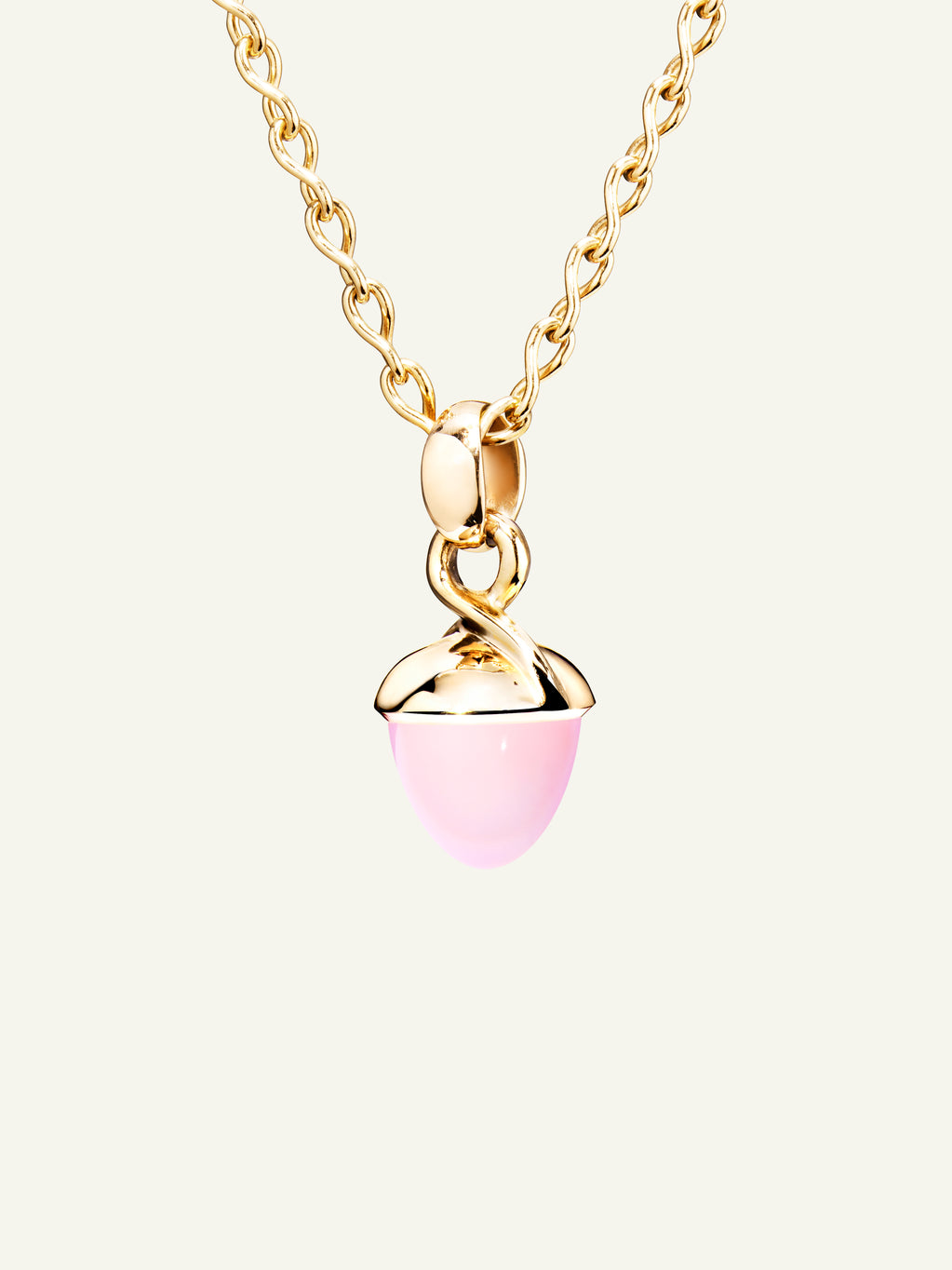 Pendant MIKADO Bouquet Chalcedony pink
